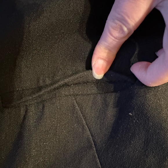 J. Crew Ryder Black Skinny Fit Pants Sz 4P. Closures 1 Button Zipper & 2 Hooks - Picture 8 of 12